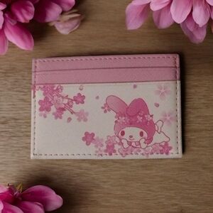 Bioworld Sanrio My Melody Sakura Pink White Cardholder SOLD